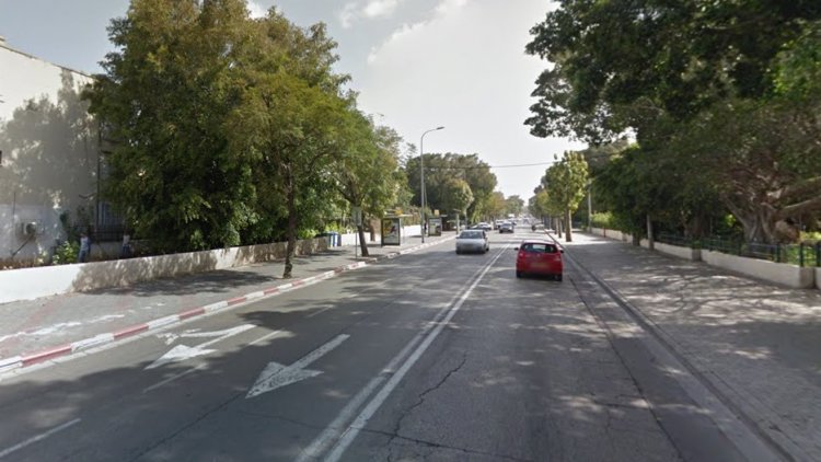 רחוב לה גוורדיה, תל אביב (Google Street View)