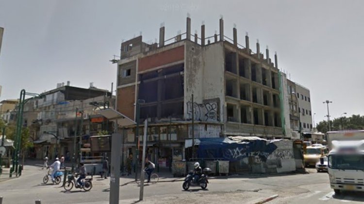מבנה קולנוע מרכז בדרום תל אביב (Google street view)
