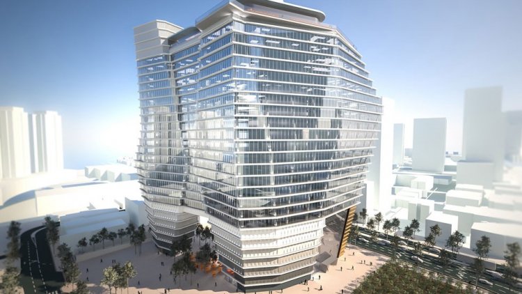 מגדל ToHa1 במתחם תוצרת הארץ בתל אביב (רון ארד אדריכלים)