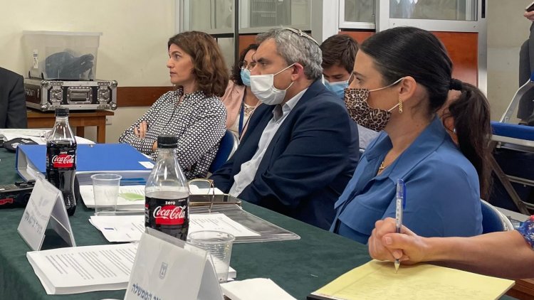 השרה שקד בוועדה, לצד השרים אלקין וזנדברג (יח"צ) השרה שקד בוועדה, לצד השרים אלקין וזנדברג (יח"צ)