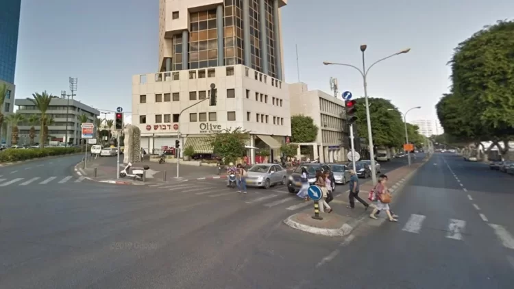 אזור מתחם צקלג בתל אביב (Google Street view)
