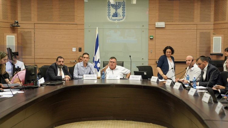 הדיון בוועדת הכלכלה של הכנסת (דוברות הכנסת , דני שם טוב) 