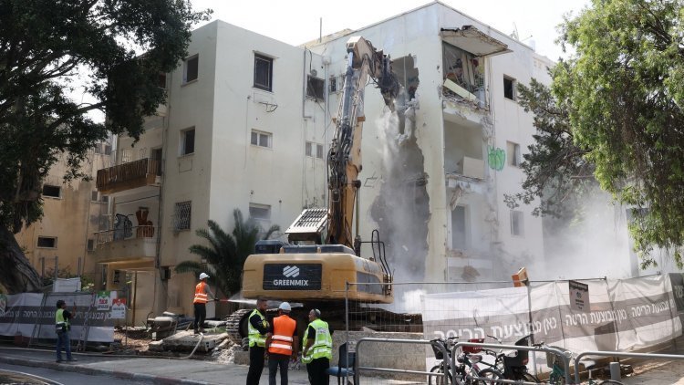 הריסת בניינים בתל אביב, צילום ארכיון (איציק בירן, קונטמפו החזקות)