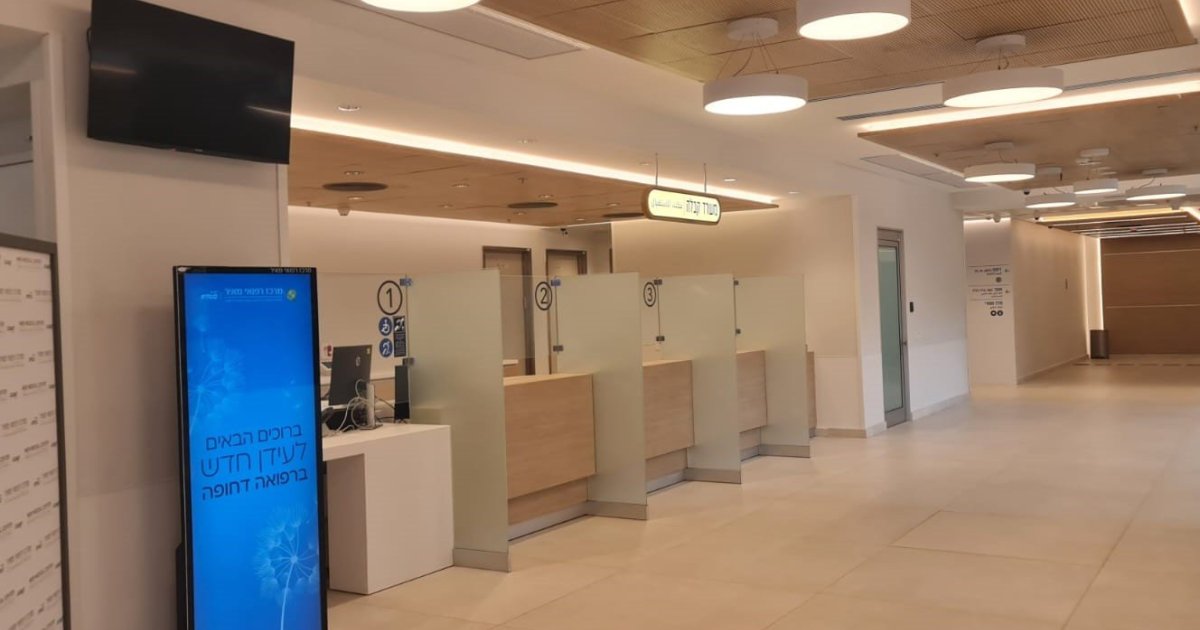 רם אדרת השלימה את הקמת המיון הראשי במרכז הרפואי מאיר - מרכז הנדל