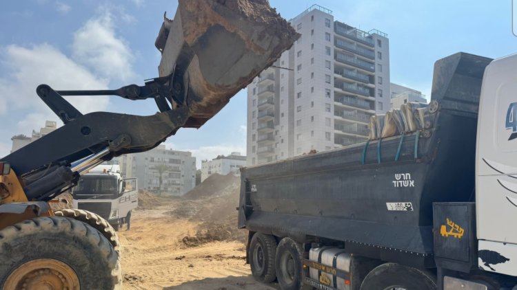  תחילת עבודות ברחוב איינשטיין בתל אביב (קבוצת חג'ג')