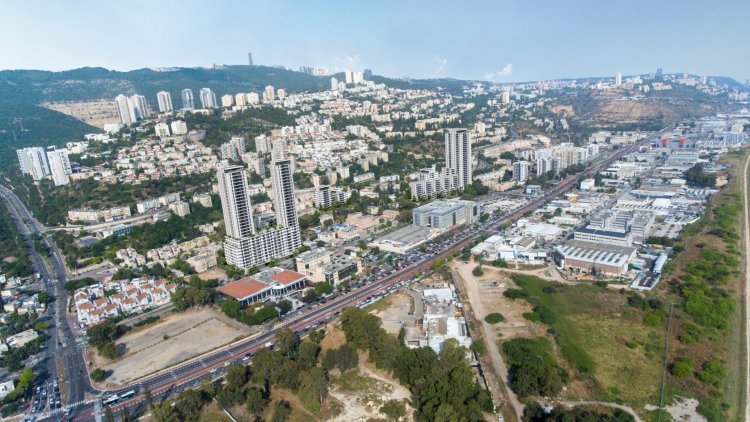 הדמיה של התוכנית בנשר (גורדון אדריכלים ובוני ערים בע"מ)