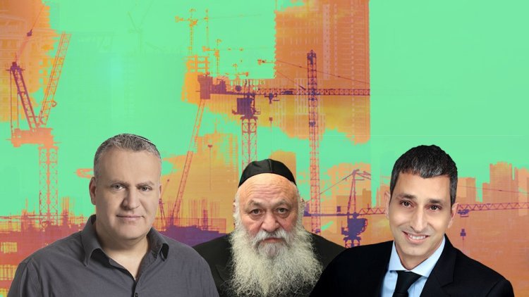 ראש עיריית מגדל העמק יקי בן חיים, שר הבינוי והשיכון יצחק גולדקנופף ומנהל הרשות להתחדשות אלעזר במברגר (דותן איפרגן, ויקימדיה, אלעד זגמן, ענבה, לע"מ, רז רוגובסקי)