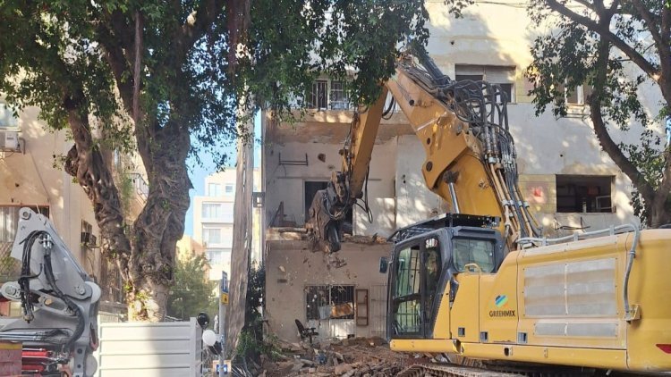 הריסת בניין ברחוב דיזנגוף בתל אביב (זהר לידובסקי). צילום אילוסטרציה, לפרויקט אין כל קשר לכתבה הריסת בניין ברחוב דיזנגוף בתל אביב (זהר לידובסקי). צילום אילוסטרציה, לפרויקט אין כל קשר לכתבה