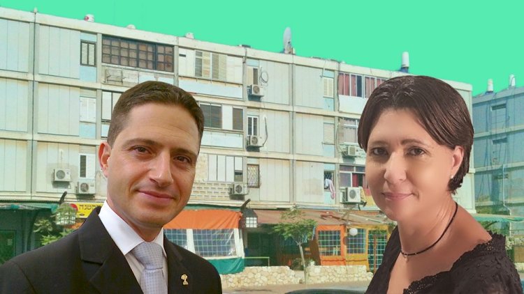 מתכננת מחוז דרום מיכל מריל וראש עיריית ב"ש רוביק דנילוביץ (מינהל התכנון, BASWIM ויקימדיה, Eddau ויקימדיה) מתכננת מחוז דרום מיכל מריל וראש עיריית ב"ש רוביק דנילוביץ (מינהל התכנון, BASWIM ויקימדיה, Eddau ויקימדיה)