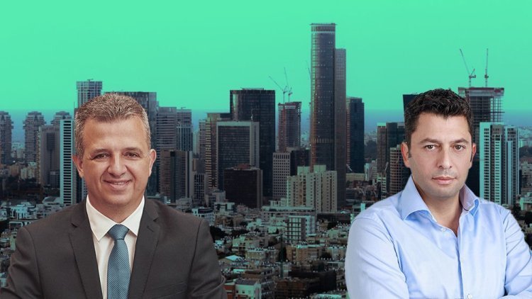 מנכ"ל אקרו זיו יעקובי וראש עיריית רמת גן כרמל שאמה הכהן (אלכס פרגמנט, פיני סילוק) מנכ"ל אקרו זיו יעקובי וראש עיריית רמת גן כרמל שאמה הכהן (אלכס פרגמנט, פיני סילוק)