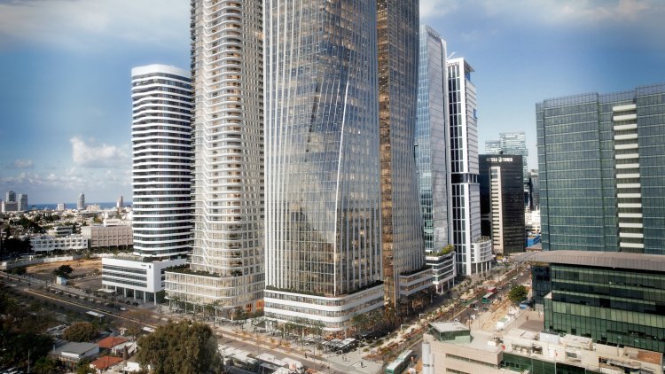 הדמיה של פרויקט קוסמופוליטן ביצחק שדה (אנדו סטודיו) הדמיה של פרויקט קוסמופוליטן ביצחק שדה (אנדו סטודיו)