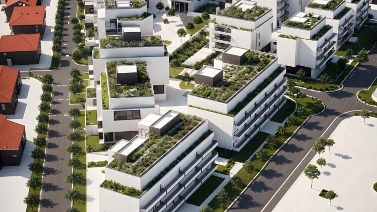 הדמיה של התוכנית בכרכור (Rethink architects ltd) הדמיה של התוכנית בכרכור (Rethink architects ltd)