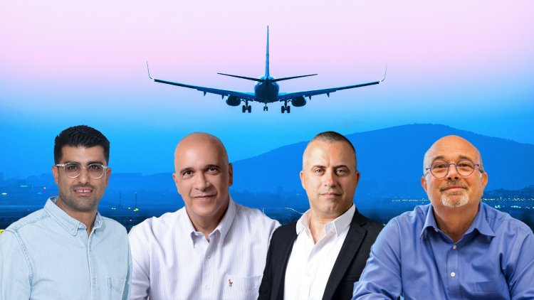 מימין: ארז כהן, מיכאל קבסה, שמוליק כהן ואוהד אסרף (יח"צ, דובי שמחי, דרור סיתהכל) מימין: ארז כהן, מיכאל קבסה, שמוליק כהן ואוהד אסרף (יח"צ, דובי שמחי, דרור סיתהכל)