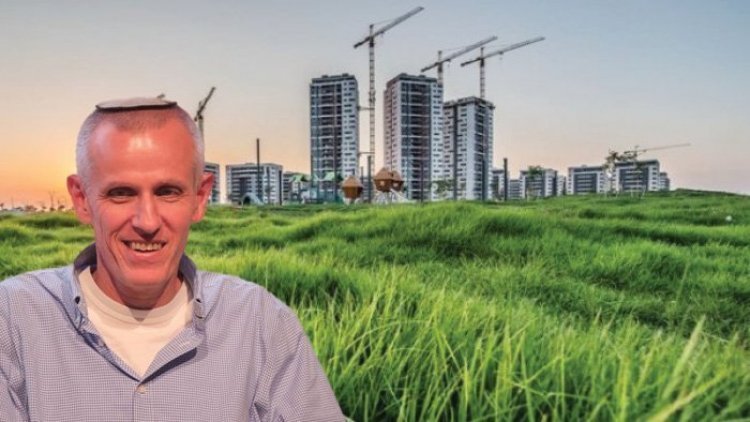 מנכ"ל רמ"י ינקי קוינט על רקע בנייה בקריית גת (רועי טפר, עיריית קריית גת) מנכ"ל רמ"י ינקי קוינט על רקע בנייה בקריית גת (רועי טפר, עיריית קריית גת)