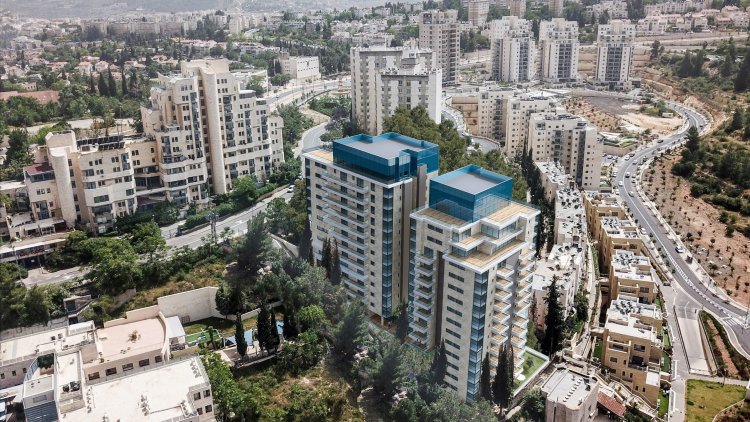 הדמיה של הפרויקט בירושלים (Astudio)