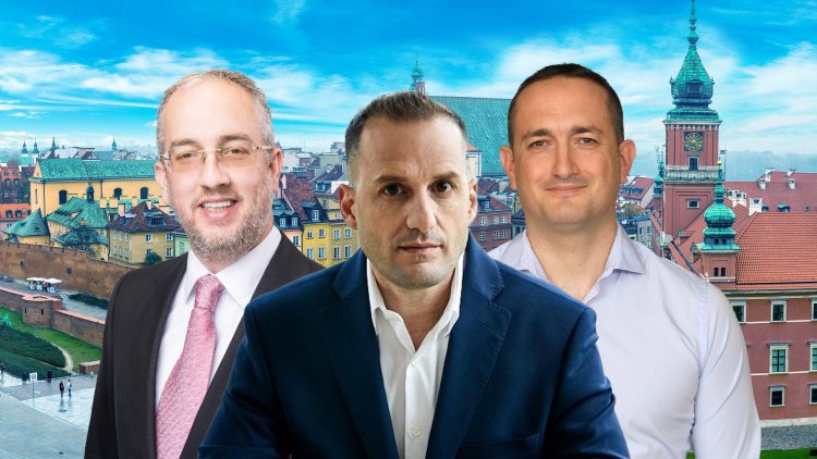 מימין: עודד סתר, בעז חיים, אלחנן לייזרוביץ' (סיוון פרג', לוזון רונסון, ניר סלקמן) 