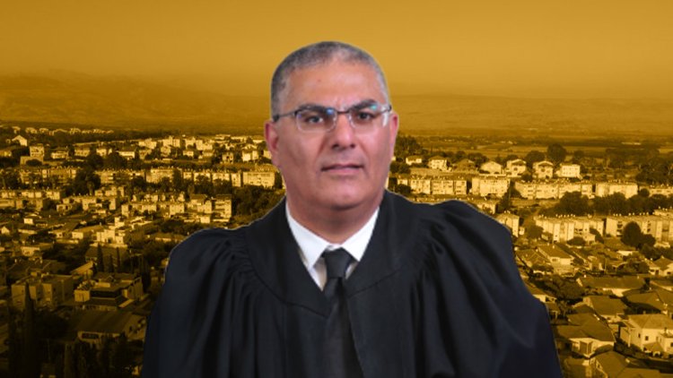 השופט ערפאת טאהא (אתר הרשות השופטת, De Roaste, ויקימדיה)