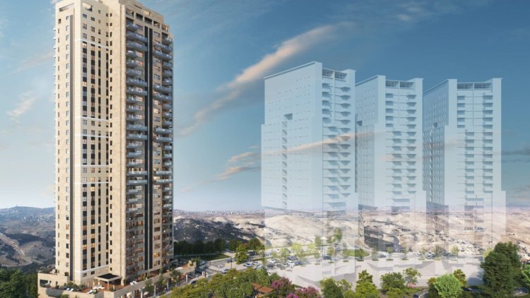 הדמיית התוכנית במעלה אדומים (משרד ביטמן-בן-צור ו-3Division)