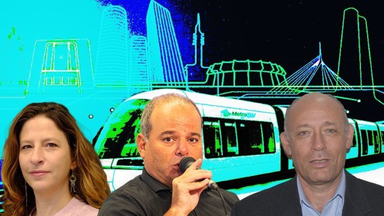 מימין: אריה קמיל, אודי כרמלי ויעל סלומון (גלית אטיאס, דורון סהר, אסף אנטמן)
