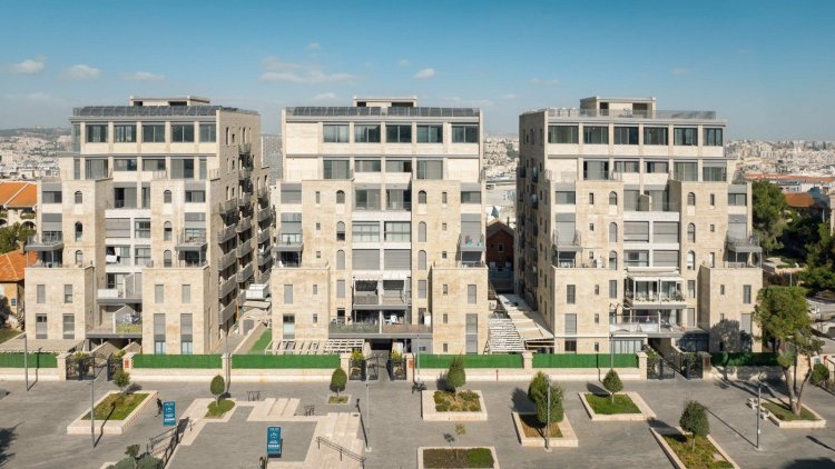 הפרויקט בו נמכר הפנטהאוז בירושלים (באדיבות החברה גני טל)