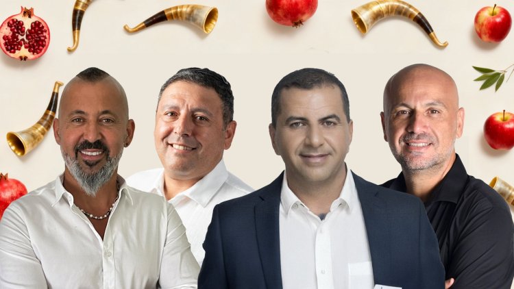 מימין: אלון עמרם, רני צים, צחי אבו ויורם אביסרור (ימית הרוניאן, מאיר אדרי, יובל אליאס, יח"צ)