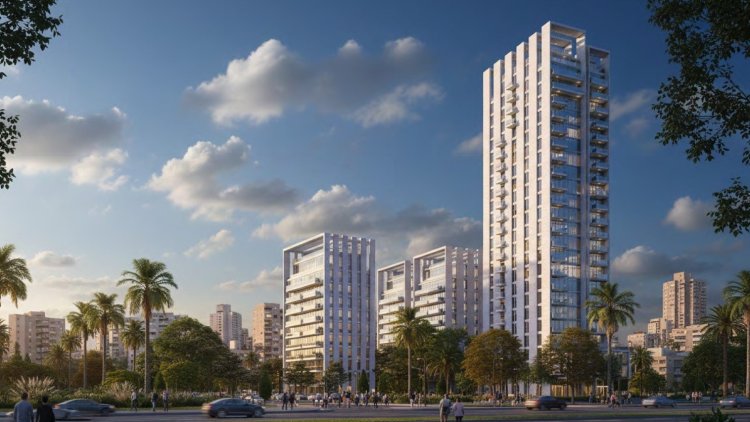 הדמיה של הפרויקט ברחובות (טרקטקטורה אדריכלים)