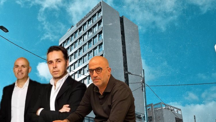 ראובן אלקס, מנכ״ל ושותף ישראל קנדה מלונות, ובעלי השליטה בקנדה ישראל ברק רוזן ואסי טוכמאייר (אריק סולטן, באדיבות ישראל קנדה, היידן, ויקימדיה) ראובן אלקס, מנכ״ל ושותף ישראל קנדה מלונות, ובעלי השליטה בקנדה ישראל ברק רוזן ואסי טוכמאייר (אריק סולטן, באדיבות ישראל קנדה, היידן, ויקימדיה)