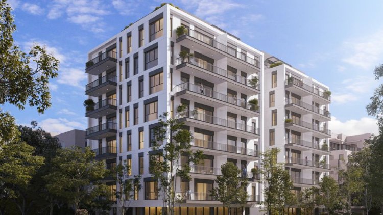 הדמיה של הפרויקט בהרצליה (אדריכל אייל סנדרוביץ)