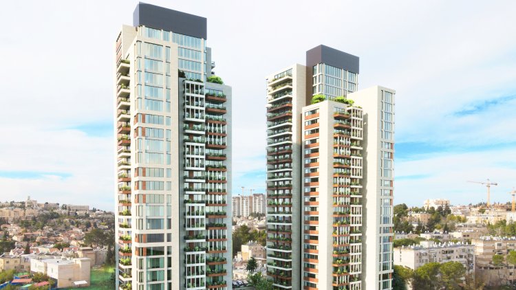 הדמיה של הפרויקט ברחוב גווטמלה (פרוס אדריכלים)