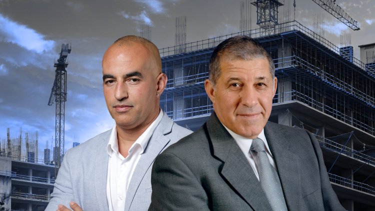 היזם דוד אזולאי והשר לשעבר רענן כהן (קבוצת דוד אזולאי, דוברות הכנסת)