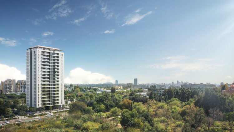 הדמיה של הפרויקט בקריית שלום (3Division)