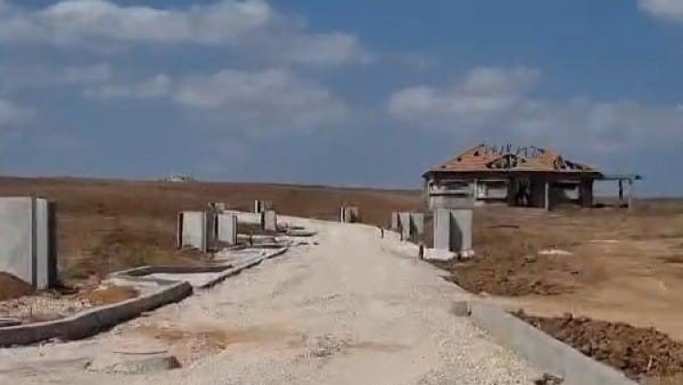 המגרשים כפי שנמסרו בספטמבר (באדיבות הרוכשים) 