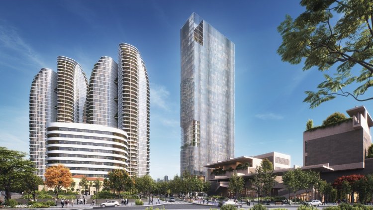 הדמיה של התוכנית בתחנה המרכזית הישנה (3dvision)