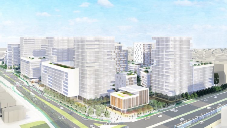 הדמיה של התוכנית באור יהודה (משרד כהן וינד ושות' אדריכלות ותכנון ערים)