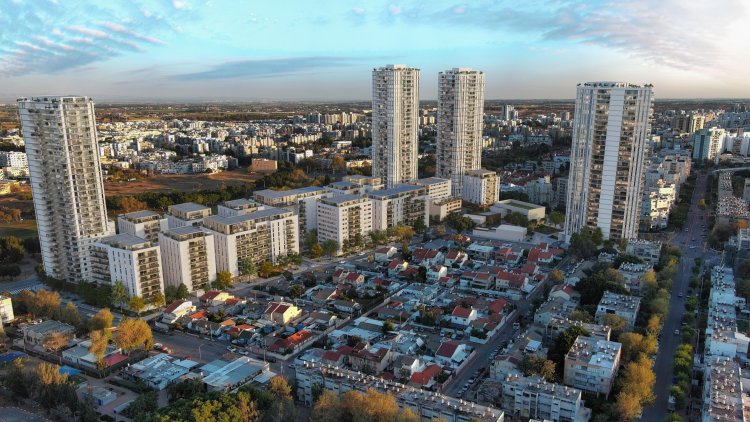 הדמיה של התוכנית באשדוד (viewpoint)