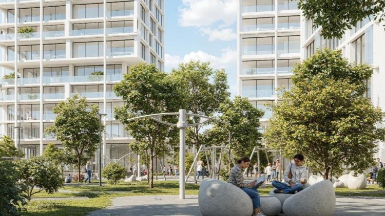 הדמיה של התוכנית של אפי קפיטל בראשון לציון (שיקא-נישה אדריכלים)