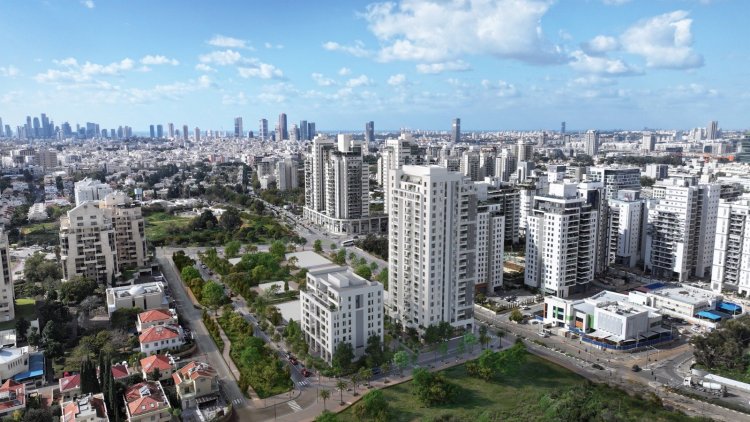 הדמיה של הפרויקט בגבעת שמואל (איוולב מדיה)