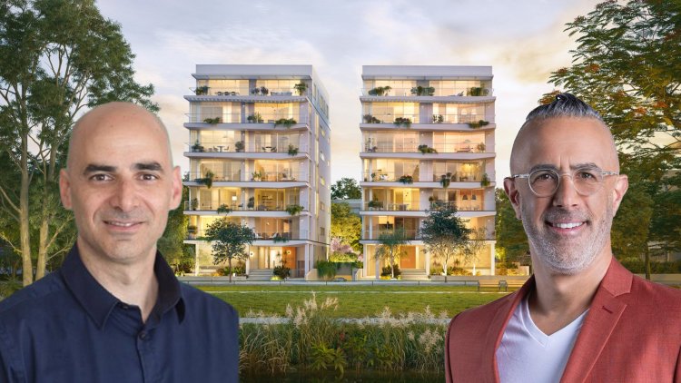עו"ד דן הלפרט ואילי בר (רז רוגובסקי, אקו סיטי אס.אל יזמות ובניה, הדמיה: IT studio) 