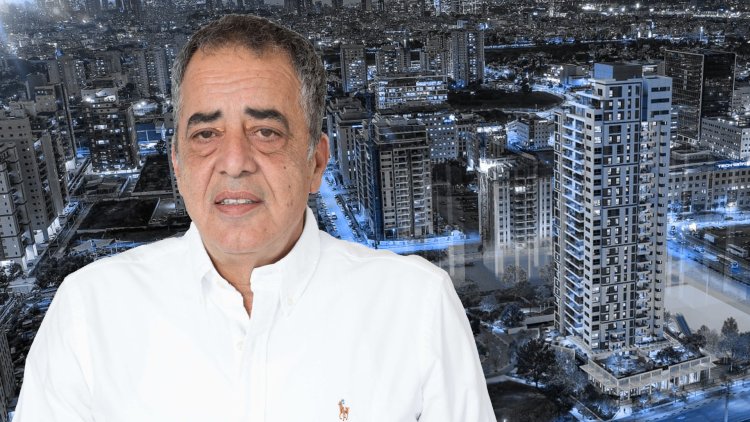 גיל קטה, בעלי קטה גרופ גיל קטה על רקע הדמיית הפרויקט של קטה גרופ בפתח תקוה (יח"צ, viewpoint kata icon)