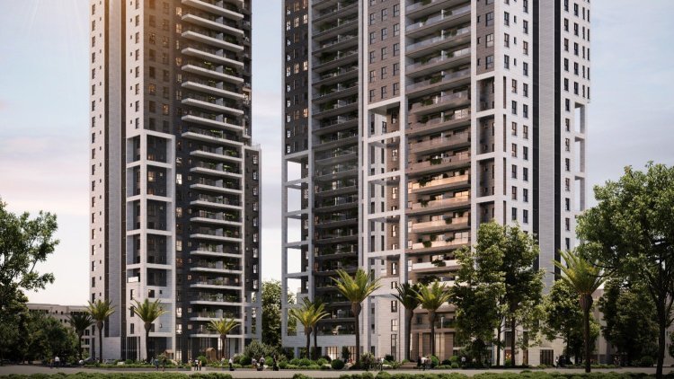 הדמיה של הפרויקט בנווה יהושוע רמת גן (קבוצת כנען)