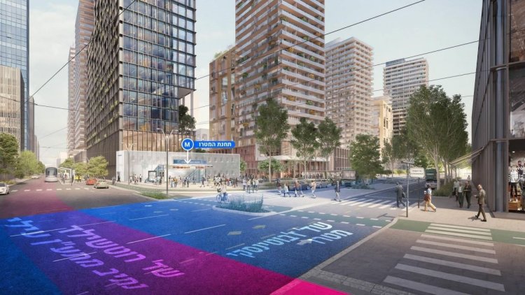 הדמיה של התוכנית בפתח תקווה (דרמן ורבקל אדריכלות)