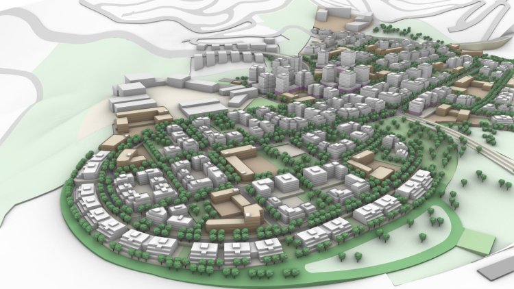 הדמיית השכונה (פרחי-צפריר אדריכלים)