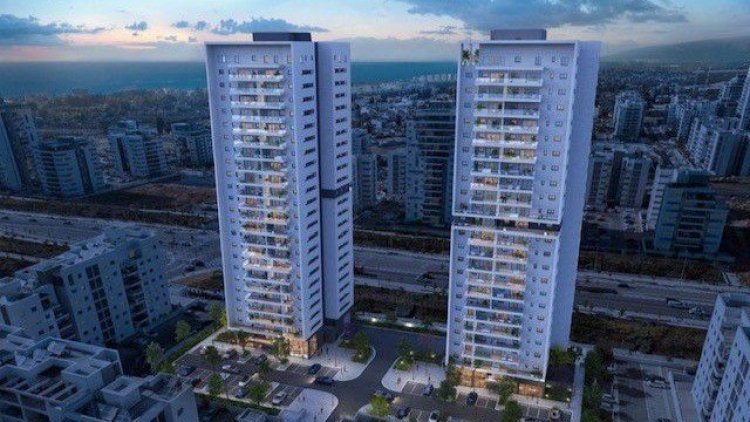 הדמיית פרויקט מגדלי אריאל (Evolve media)