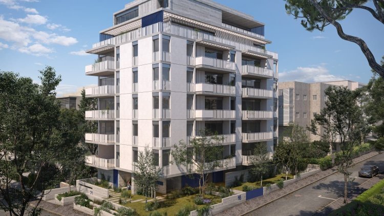 הדמיה של הפרויקט בתל אביב (סטודיו pitom)