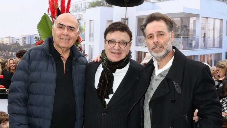 מימין: ברק רוזן, עופר נמרודי ונחשון קויתי (חן גלילי) 