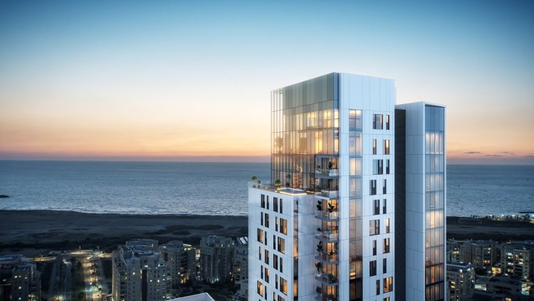 הדמיה של הפרויקט ברחוב איינשטיין (3dvision)