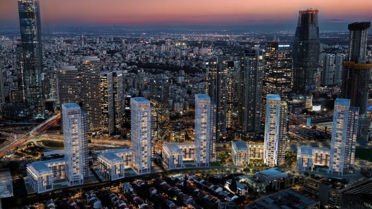 הדמיה של הפרויקט ברחוב דפנה (באדיבות תדהר וגב ים) 