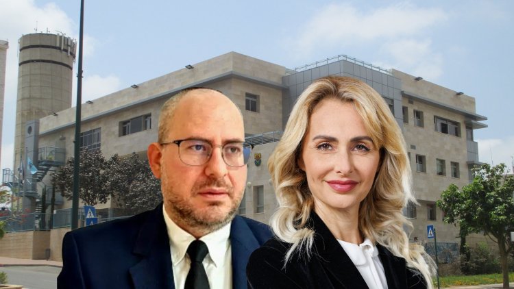 יו"ר ועדת הערר המחוזית ת"א, עוד הלל גלקופ, ראש עיריית קריית אונו מיכל רוזנשיין (באדיבות ועדת הערר המחוזית ת"א, מיכל בריקמן, אבישי טייכר, ויקימדיה)