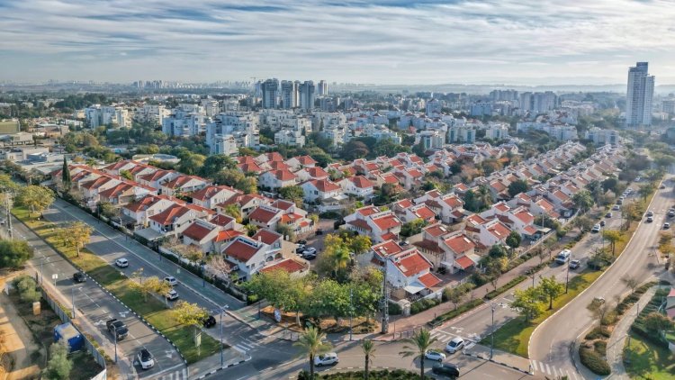 יבנה בצילום אווירי (חן כליפה-לוי) 