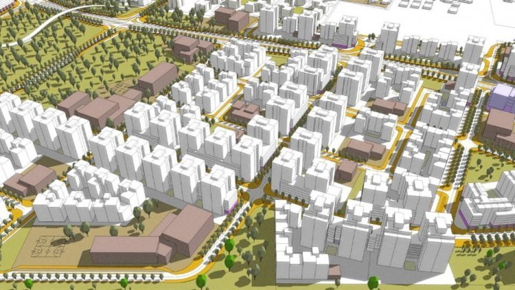 הדמיית הרובע הבינלאומי בלוד (ש.קרני אדריכלים)